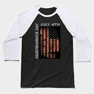 independence day 4th july united statesof america Baseball T-Shirt